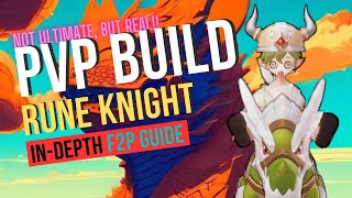 Ragnarok Origin Global Rune Knight PVP build  F2P Guide [upl. by Ongun824]