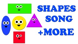 Shapes Song  abc Song  Finger Family  Plus More [upl. by Puri]