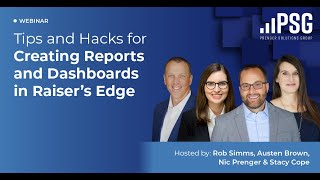 Tips and Hacks for Creating Reports and Dashboards in Raiser’s Edge [upl. by Repard653]