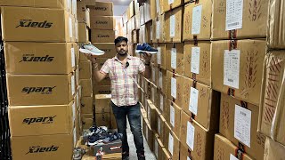 Branded slippers and shoes wholesale market in inderlok Delhi sai nath footwear VANSHMJ [upl. by Cirtemed]