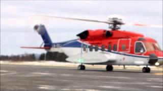 Sikorsky S92 Takeoff From Flesland Airport [upl. by Mcgraw8]