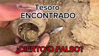 TESORO ESCONDIDO descubierto con DETECTOR DE METALES detectorismo [upl. by Kaleb]