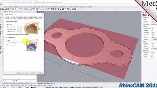 RhinoCAM 2019 Milling Quick Start Guide [upl. by Okomom]