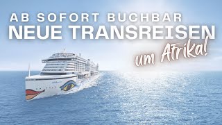 AIDA neue Transreisen buchbar im Frühjahr 2025 [upl. by Corron]