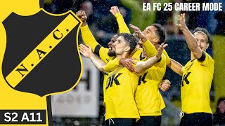 COMPETITIE START  NAC BREDA CAREER MODE 11  EA FC 25 [upl. by Animas]