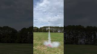 Estes Epic2 Single Stage on an Estes C65 Motor Model Rocket Launch shorts stem rocket launch [upl. by Araf]