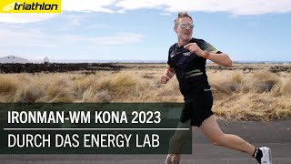 In den Laufschuhen Einmal durch das Energy Lab  IronmanWM Hawaii 2023 [upl. by Coreen789]