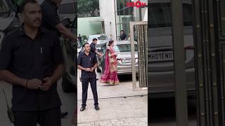 Nita Ambani Akash Ambani amp Radhika ARRIVE with heavy security at Isha Ambanis house 😱 shorts [upl. by Nnayhs488]