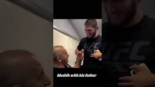 Khabib With His FatherKhabibTheEagle ufc MMA [upl. by Ojyram631]