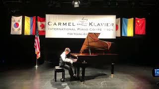 Jayden at 2024 Carmel Klavier International Piano Competition First Place [upl. by Ehc903]