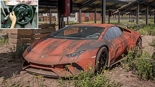 Rebuilding Lamborghini Huracan Performante 1183HP  Forza Horizon 5  Thrustmaster T300RS gameplay [upl. by Imat]