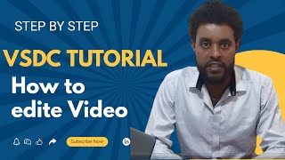 How to edit Video VSDC  Computer Graphics [upl. by Sari993]