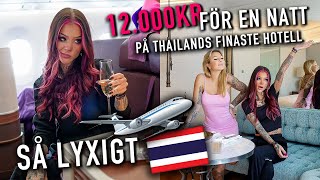 SÅHÄR ÄR DET ATT FLYGA BUSINESS CLASS TILL THAILAND  VLOGG [upl. by Aynat]