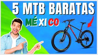 5 Mejores BICICLETAS de montaña BARATAS en México 2023 [upl. by Nastassia]