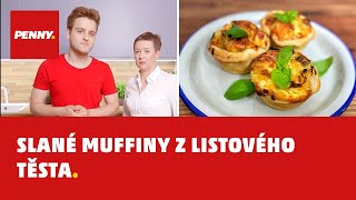 RECEPT  Slané muffiny z listového těsta [upl. by Culbertson]