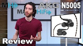 AKG N5005 Highend in ear headphones review [upl. by Rich198]