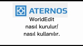 WorldEdit kullanımı ve kurulumu l Minecraft [upl. by Tana]