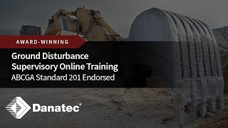 Ground Disturbance  Supervisory Online Training [upl. by Jaella]