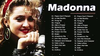 The Best Of Madonna Songs 2022 💕 Madonna Greatest Hits Full Album 💕 La Isla Bonita Hung Up [upl. by Atteinotna411]