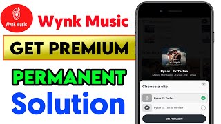 Wynk Music Get Premium Lock Kaise Hataye Wynk Music Go Premium Problem Solved  In Hindi [upl. by Alaecim]