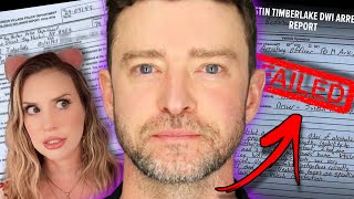 DOCUMENTS RELEASED from Justin Timberlake Arrest he failed lol [upl. by Assirod]