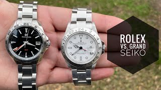 Rolex vs Grand Seiko  Explorer ii vs SBGN003 [upl. by Lawrenson331]