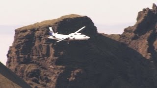 F50 Landing in Vestmannaeyjar [upl. by Clymer]