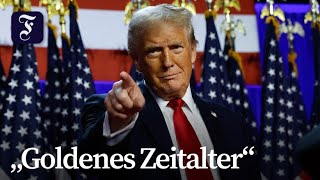 Donald Trump erklärt sich zum Wahlsieger [upl. by Nehttam374]