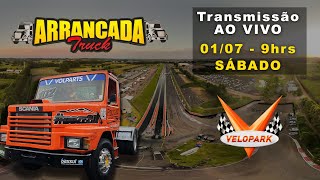 AO VIVO  ARRANCADA DE CAMINHÕES NA VELOPARTK  SÁBADO 01072023 [upl. by Mccord432]