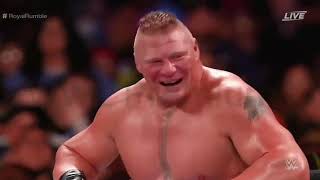 Brock Lesnar Royal Rumble 2020 Performance [upl. by Schonthal]