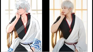 AI showed what Gintoki Sakata from the anime and manga Gintama would look like in real life [upl. by Akimat404]