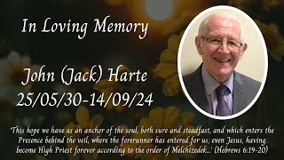 Service of Thanksgiving for the Life of John Jack Harte [upl. by Meela]