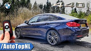 2018 BMW 4 Series Gran Coupe 440i xDrive REVIEW POV Test Drive by AutoTopNL [upl. by Knutson]