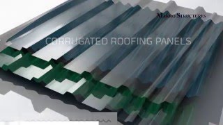 How to install corrugated roof panels [upl. by Valaria631]