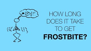 How long does it take to get frostbite [upl. by Jobey938]