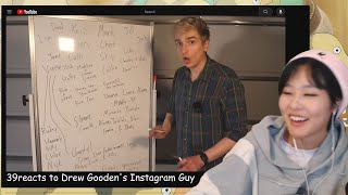 39daph Reacts To Drew Goodens Favorite Instagram Guy [upl. by Heida]