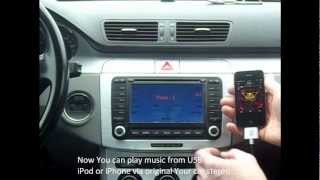 USB and iPod interface for VW from DENSIONwmv [upl. by Teplitz]