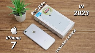 iPhone 7 Unboxing in 2023 🔥 Review  Buying iPhone 7 In 2023 Worth It  Hindi [upl. by Brade]