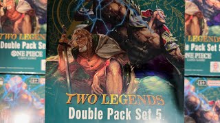 Two Legends Double Pack set 5 DP05  OP08 unboxing [upl. by Goat]