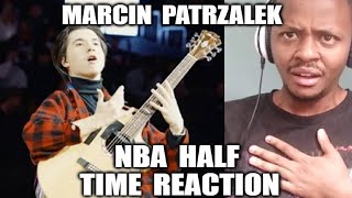 MARCIN PATRZALEK REACTION  When NBA Hires Just One Guitarist for a Halftime Show [upl. by Atokad245]