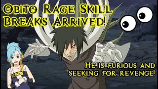 Obito Rage Skill Breaks Arrive  Naruto Online LarachellAdieraell [upl. by Elakram]