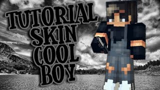 TUTORIAL  Skin Cool Boy Pixel Gun 3D  Free Copy [upl. by Phippen]