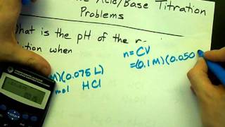 How to Solve Titration Problems HCl  NaOH [upl. by Tannenwald]