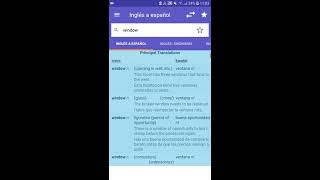 TUTORIAL USAR WORDREFERENCE DESDE EL CELULAR PREVIA DESCARGA DE LA APP [upl. by Curzon]