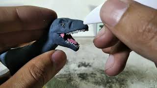 Dakotaraptor Jurassic Worldde plastilinaHow to make a Dakotaraptor with clay sculpting [upl. by Lyrehs]