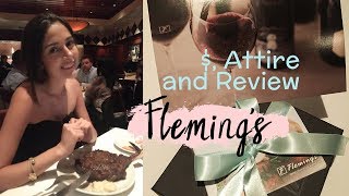 Flemings Restaurant  Review of Flemings Prime Steakhouse [upl. by Ok538]