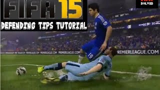 FIFA 15 Defending Tips Tutorial Basics [upl. by Allemap680]