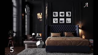 10 Gorgeous Black Bedroom Designs in 2020 [upl. by Varion]