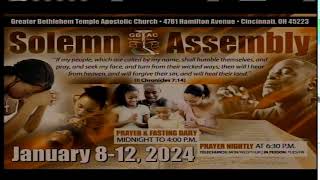 Sunday Morning Worship Experience Bishop James Chapman Jan 7 2024 [upl. by Tedd]