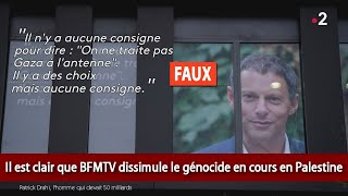 2024087 Ceci confirme que BFMTV cache bien le génocide en cours en Palestine [upl. by Nah579]